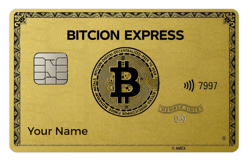 Carte Bitcoin Gold