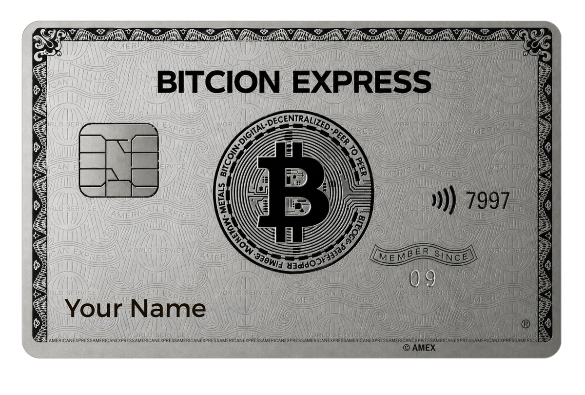 Carte Bitcoin Platinum